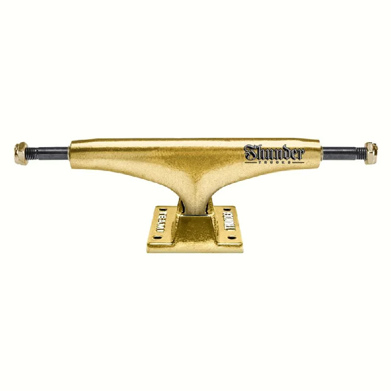 Long-Lasting Skateboard Trucks-Thunder Skateboard Trucks TM-HL Glided Gold 148m