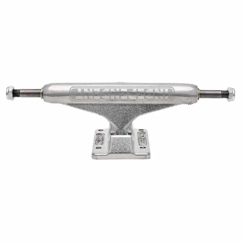 Innovative Skateboard Trucks-Indy Stage 11 Skateboard Trucks 144 Bar Hollow IKP Polished Silver 144mm