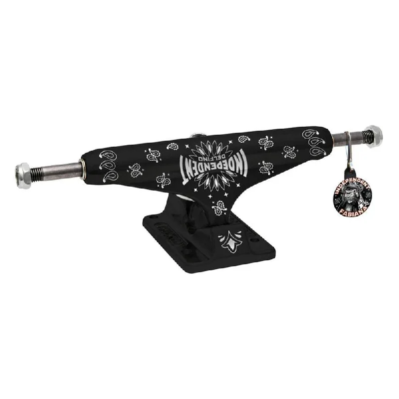 Affordable Skateboard Trucks-Indy Stage 11 Skateboard Trucks Hollow Fabiana Delfino Black Black 139mm