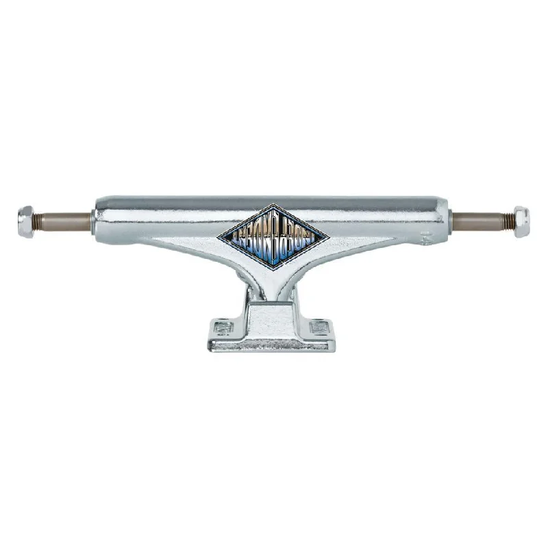 Silver Skateboard Trucks-Indy Hollow Forged Skateboard Trucks Hollow Forged IKP Standard Chrome Silver 139mm