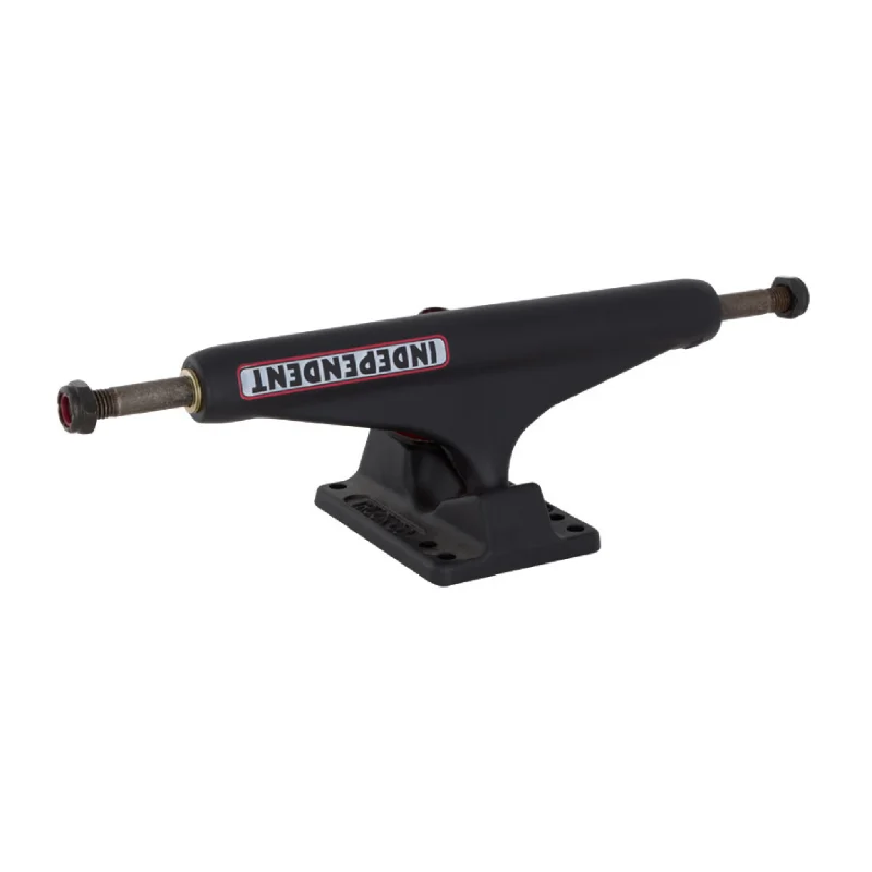 Weatherproof Skateboard Trucks-Independent 169 Bar Flat Black Standard Skateboard Trucks