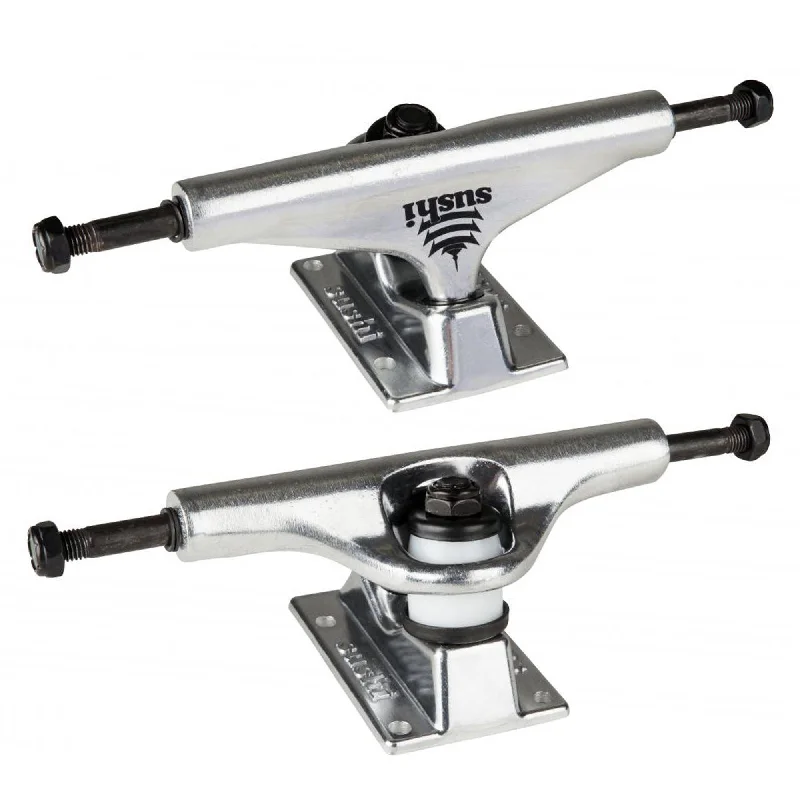 Best Skateboard Trucks For Carving-Sushi Pagoda 5.25 Skateboard Trucks, Raw