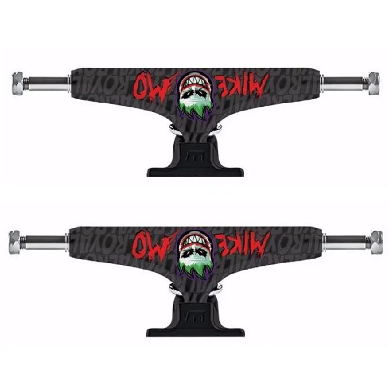 Aluminum Skateboard Trucks-2PCS Royal Skateboard Trucks 5.25" Aluminum Skate board Truck Outdoor Skateboard Brackets For Double Rocker Board Decks