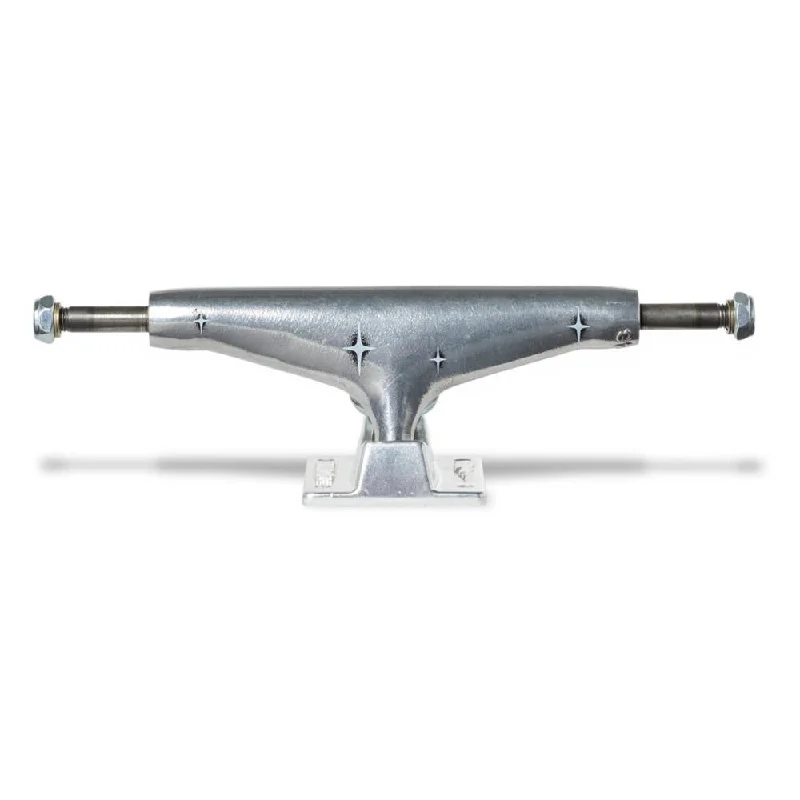 Skateboard Trucks With Low Weight-Thunder 148 Skateboard Trucks All Timers x Thunder Lights Polished 148mm