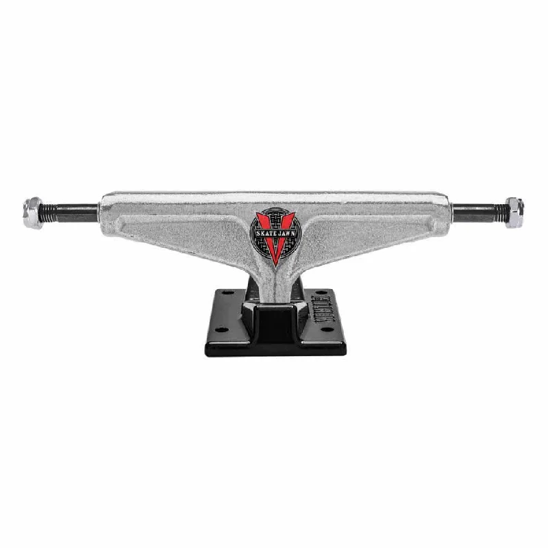 Skateboard Trucks With Improved Stability-Venture V Hollow Skateboard Trucks 5.6 Venture Truck x Skate Jawn Polished/Black 5.6"