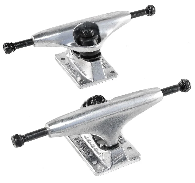 Pro-Spec Skateboard Trucks-Tensor Trucks Alloys Raw Skateboard Trucks - 5.0"