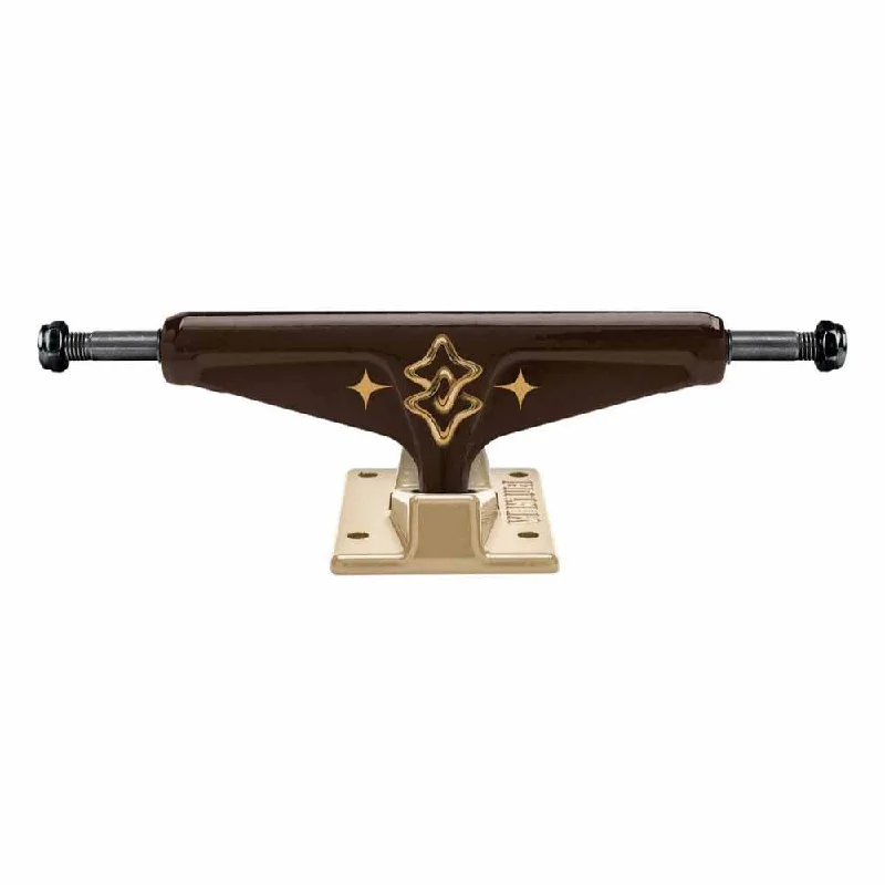 Skateboard Trucks With Reinforced Support-Venture Skateboard Truckss Carlisle Pro V-Hollow Musket Brown Buckskin 5.6"