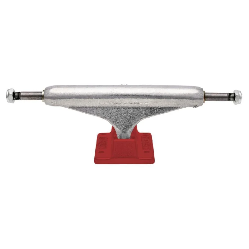 Skateboard Trucks With Hollow Hanger-Indy Hollow Skateboard Trucks Stage 11 Hollow 139 Standard Silver Red 139mm