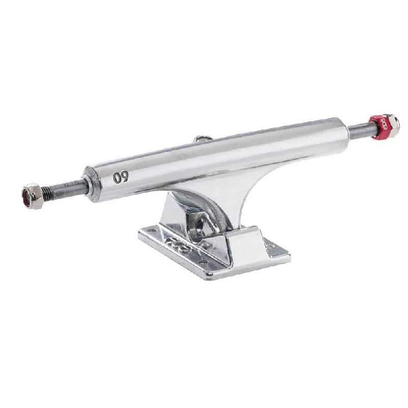 High-End Skateboard Trucks-Ace AF1 Skateboard Trucks Hollow Polished Silver 60