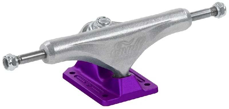 Skateboard Trucks For Big Air Tricks-Enuff Decade Pro Satin Purple Skateboard Trucks (Pair) - 129mm