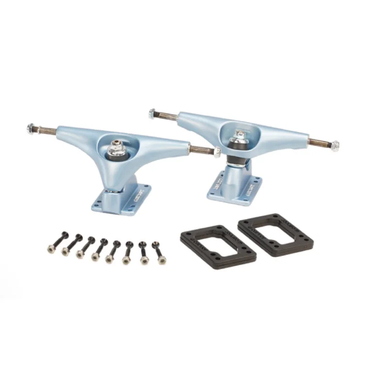 Best-Selling Skateboard Trucks-Carver CX Impala Blue Metallic Set - Hollow