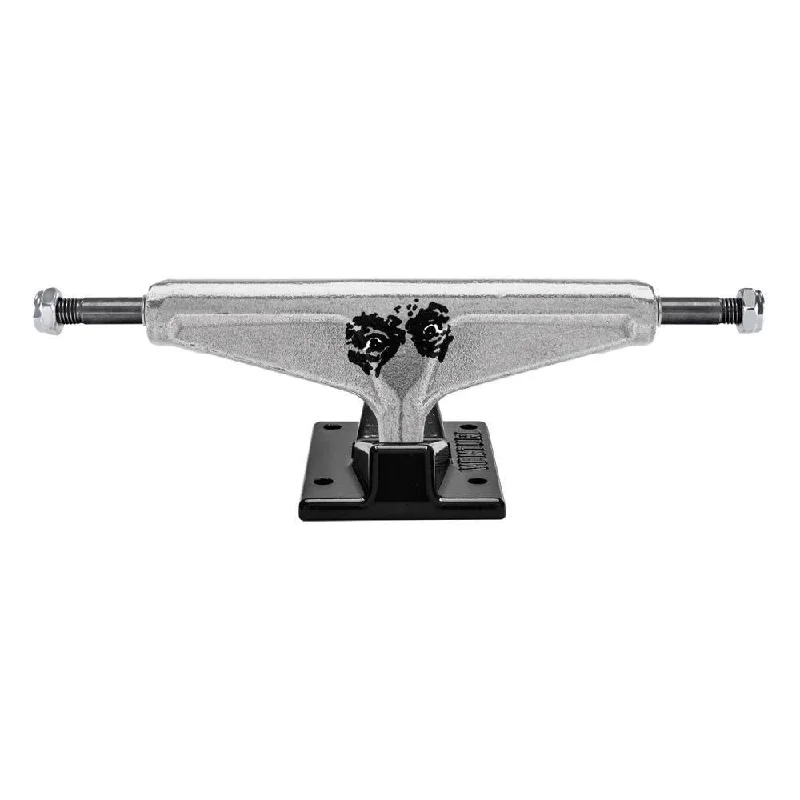 Skateboard Trucks With Heavy-Duty Kingpin-Venture 5.2 Skateboard Trucks Barker Pro Edt L Polished/Black 5.2"