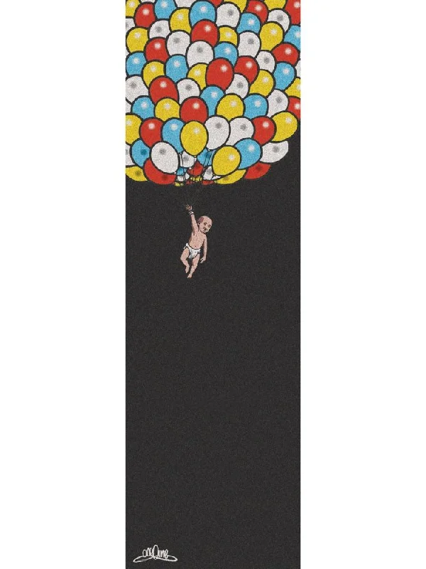 Skateboard Grip Tape with Reinforced Adhesive-101 Balloons Skateboard Grip Tape 10"