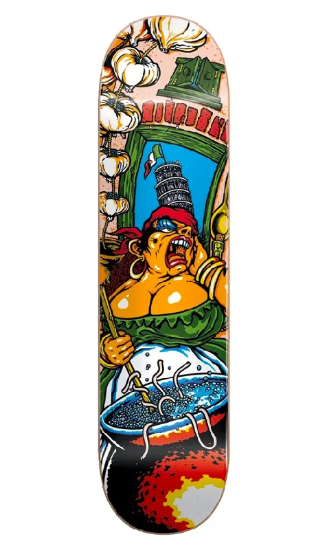 Skateboard Deck with Heavy-Duty Material-101 Gino Bel Paese Deck 8.375in