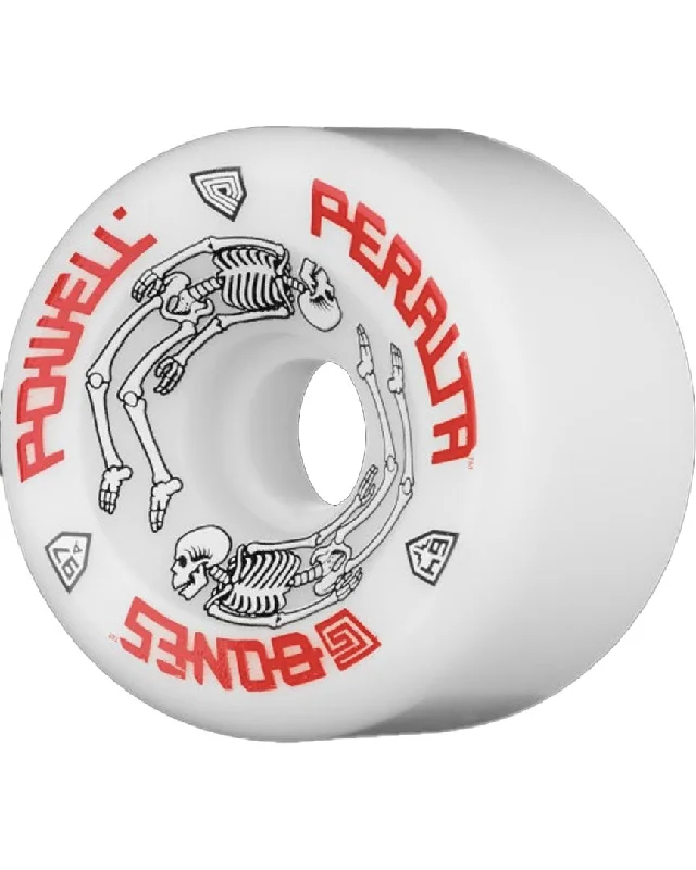 Skateboard Wheels for Long-Distance Riding-G-Bones 97A Skateboard Wheels - White