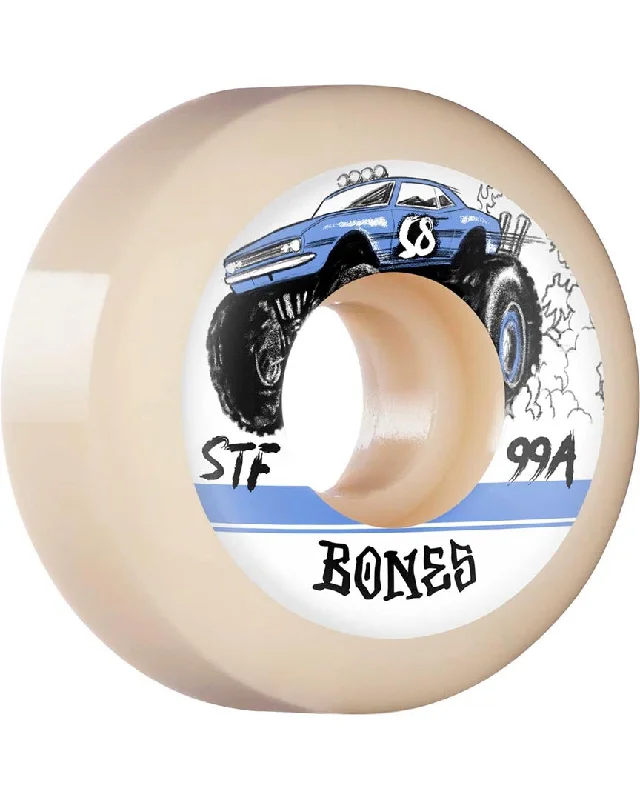 Skateboard Wheels with Shockproof Construction-Big Rigs V5 99A Skateboard Wheels