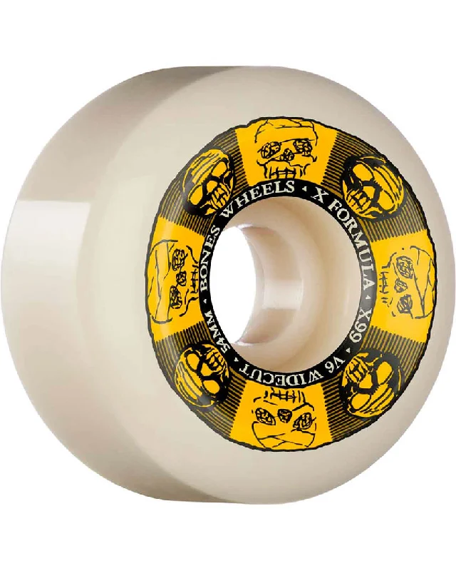 Skateboard Wheels for Edge Control-X-Formula 99A V6 Wide-Cut Skateboard Wheels