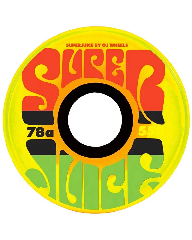 Skateboard Wheels with Anti-Slip Properties-Mini Super Juice Skateboard Wheels - Jamaican Sunrise