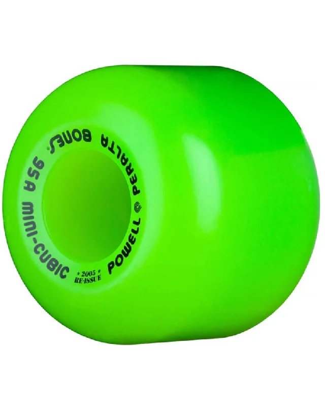 Skateboard Wheels for Skatepark Use-Mini Cubic 95A Skateboard Wheels - Green