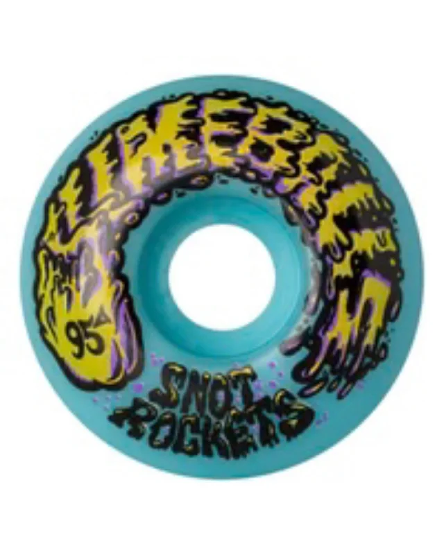 Skateboard Wheels with Reinforced Core-Snot Rockets Skateboard Wheels - Pastel Blue