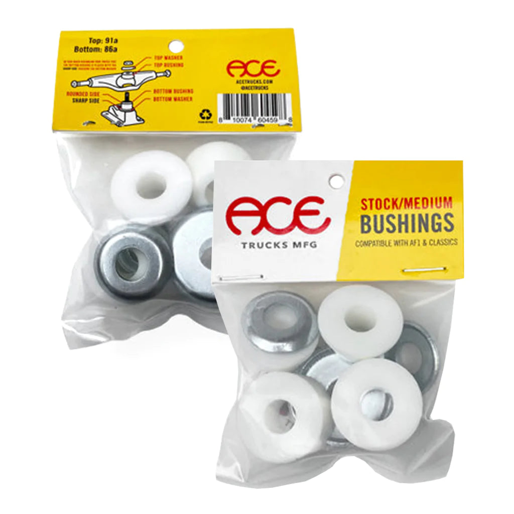 Competition-Level Skateboard Hardware-Ace Trucks Bushings Medium/Stock