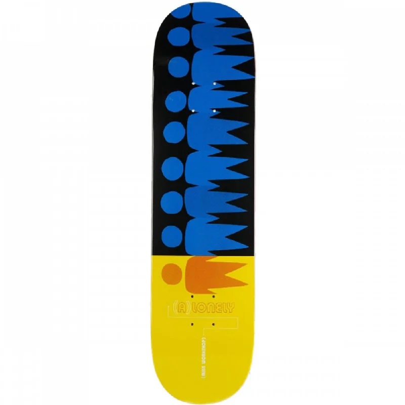 Skateboard Deck for Trick Practice-Alien Workshop Alonely Yellow 8.12" Skateboard Deck