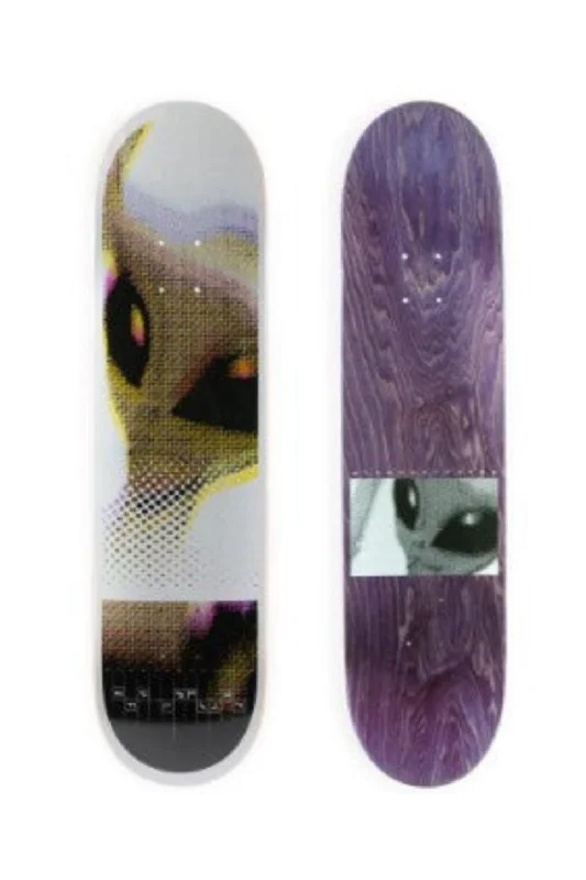 Skateboard Deck for Skateboard Collectors-Alien Workshop Encryption Skateboard Deck 8.5