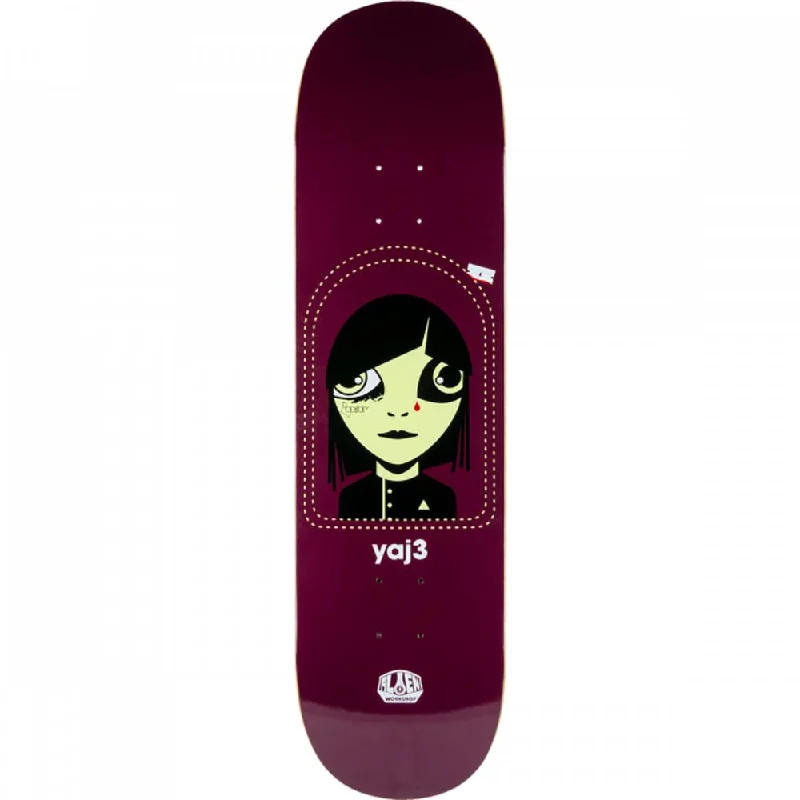 Skateboard Deck for Daily Commutes-Alien Workshop Popson EGirl Purple 8.5" Skateboard Deck