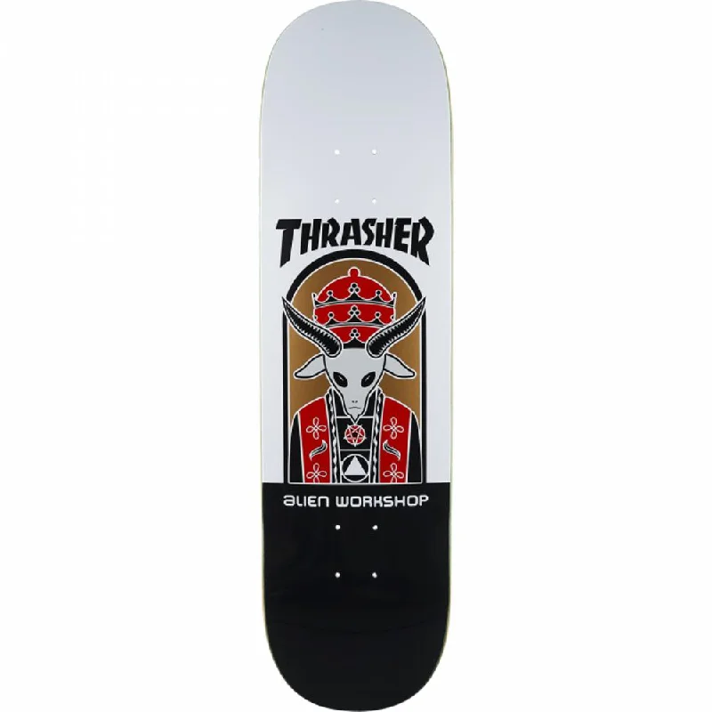 Skateboard Deck with Ultra Light Weight-Alien Workshop Priest Thrasher 8.5" Skateboard Deck