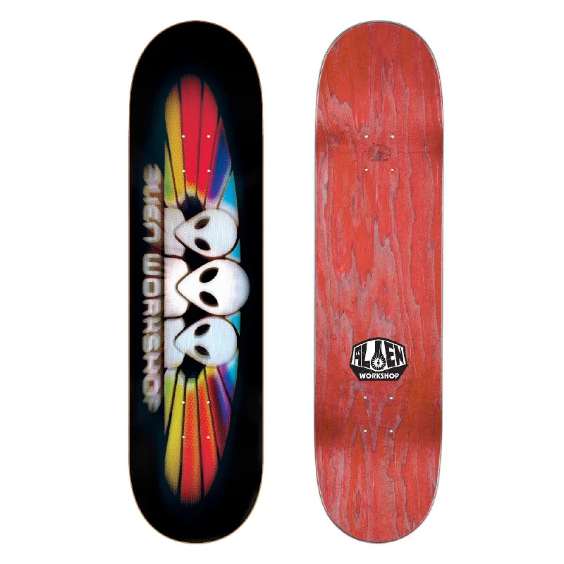 Skateboard Deck with Handcrafted Quality-Alien Workshop Spectrum AV Black Skateboard Deck - 8.25"