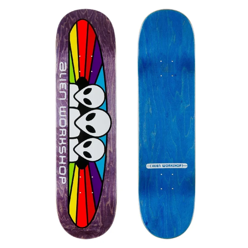 Skateboard Deck with Low Kick-Alien Workshop Spectrum Skateboard Deck - 8.25"