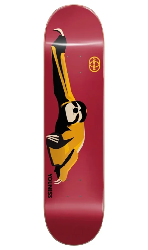 Skateboard Deck with Kicktail-Almost Animals Youness Amrani Deck 8.0in