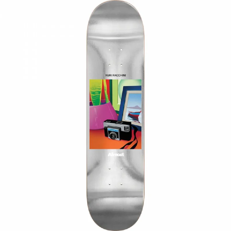 Skateboard Deck with Eco-Friendly Materials-Almost Skateboards Facchini Life Stills 8.37 Skateboard Deck