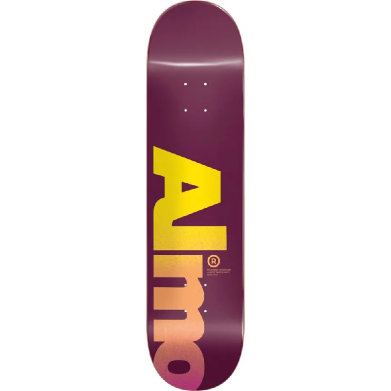 Lightweight Skateboard Deck-Almost Fall Off Magenta 8.0" Skateboard Deck