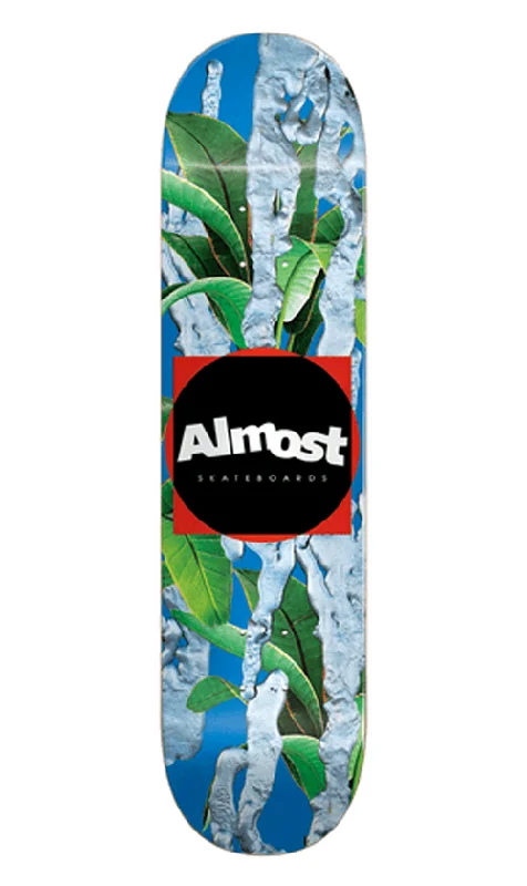 Skateboard Deck for Stability-Almost Metal HYB Deck Blue 8.125in