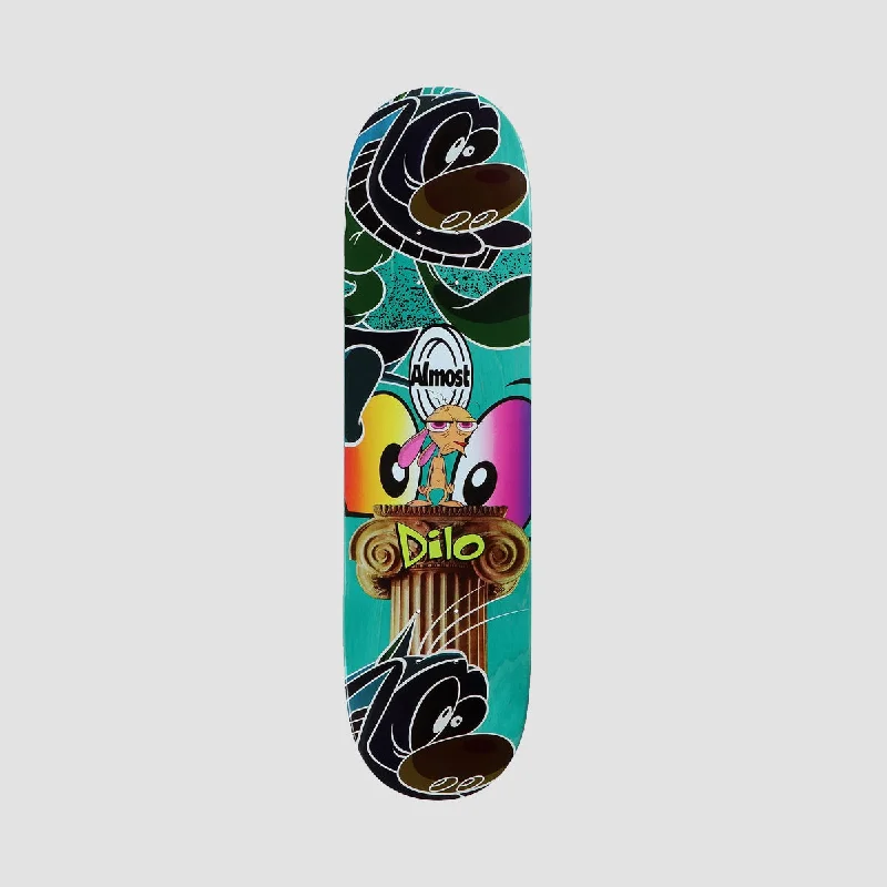 Professional Skateboard Deck-Almost Ren & Stimpy Mixed Up R7 Skateboard Deck John Dilo - 8.375"