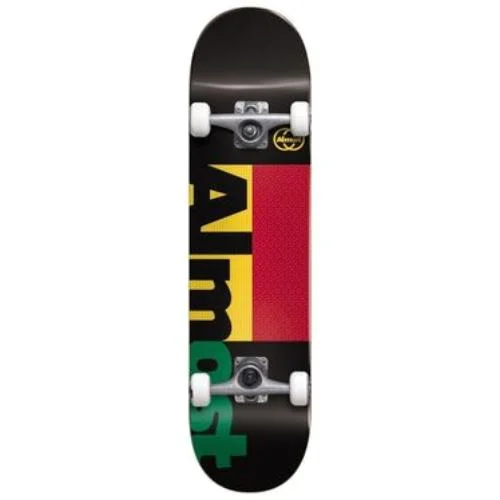 Skateboard for Teens-Almost Skateboard Complete Ivy League Youth Black 7.375