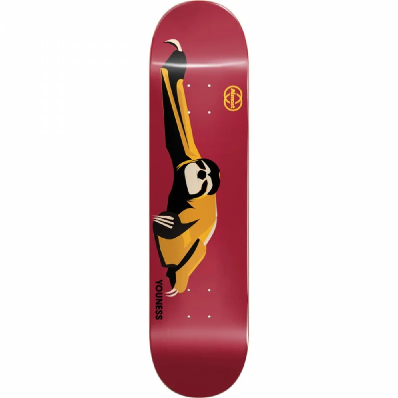 Skateboard Deck with Extra Flex-Almost Youness Animals 8.0" Skateboard Deck