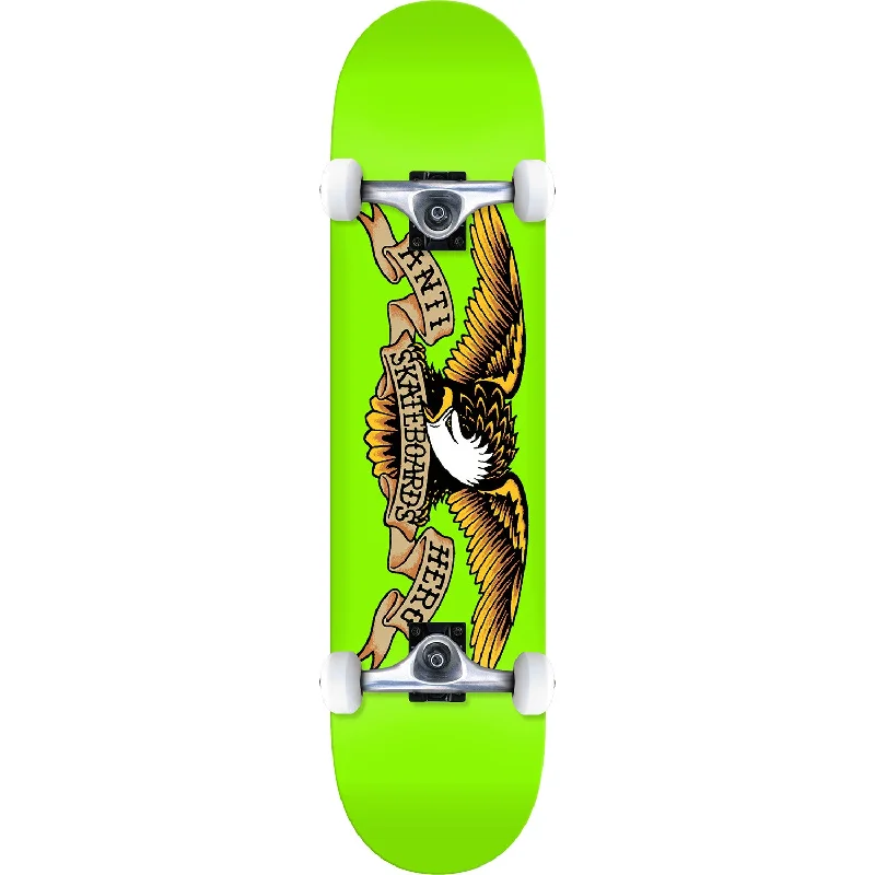 Skateboard for Freestylers-Anti Hero Classic Eagle Skateboard Complete 8.0" - Green