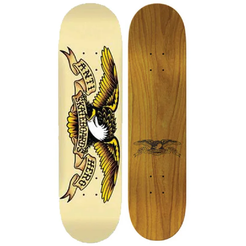 Skateboard Deck with Medium Concave-Anti Hero Classic Eagle Team Skate Deck 8.62"