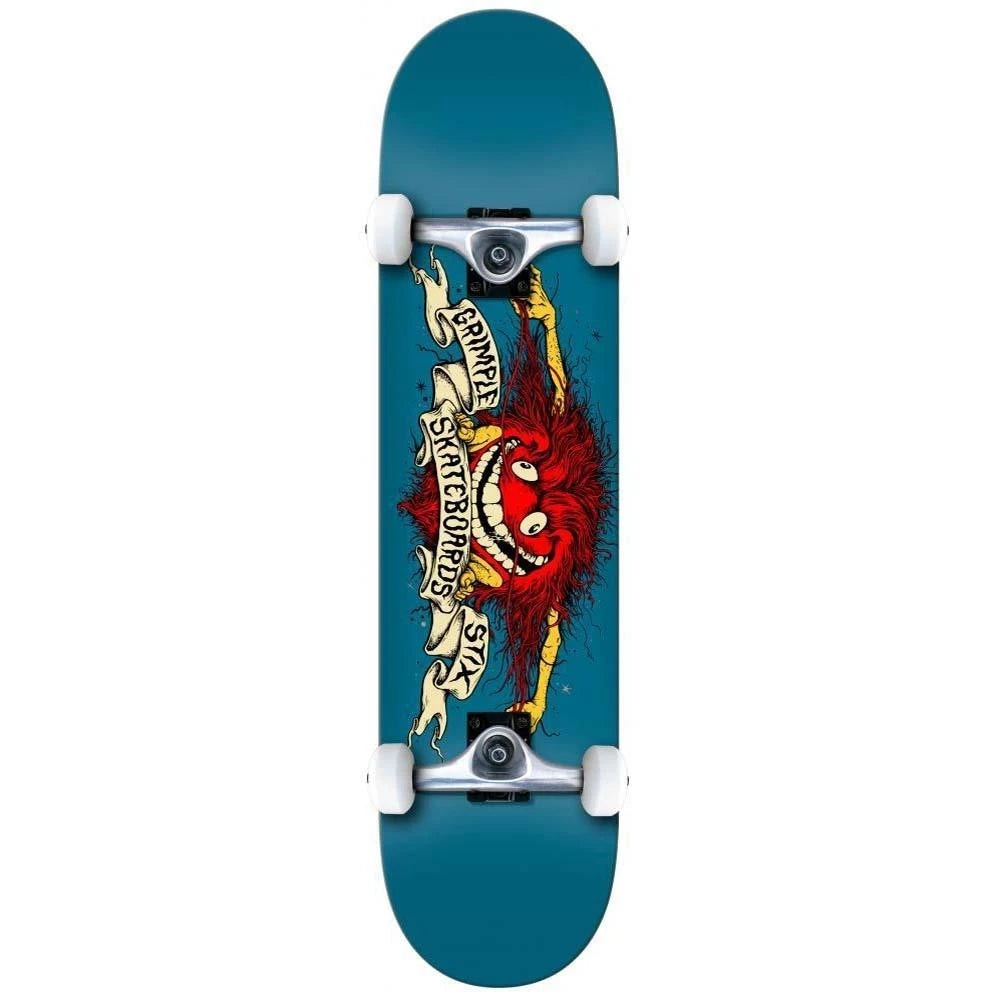 Skateboard for Urban Riding-Anti Hero Skateboards Grimple Eagle Complete Skateboard - 8.25"