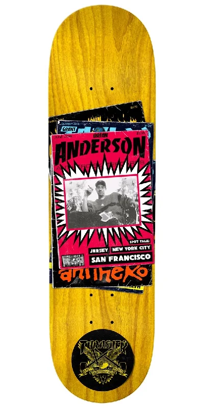 Skateboard Deck for Tricks-Anti-Hero x Thrasher B.A. Skateboard Deck - 9.00"