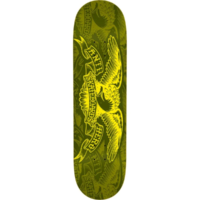 Skateboard Deck for Quick Transport-Antihero Copier Eagle olive 7.75" Skateboard Deck