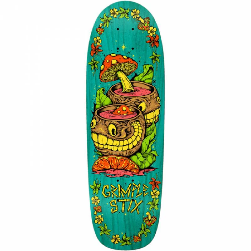 Skateboard Deck for Pro-Level Skaters-Antihero Grimple On Vacation 8.0" Skateboard Deck