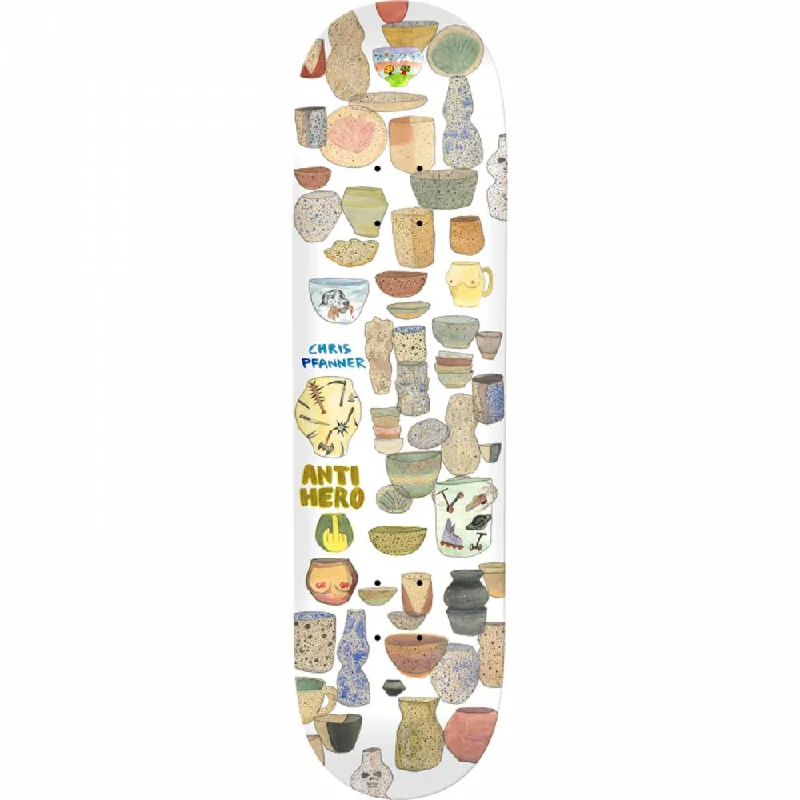 Skateboard Deck with Eco-Friendly Materials-Antihero Pfanner Out Of Step 8.06" Skateboard Deck