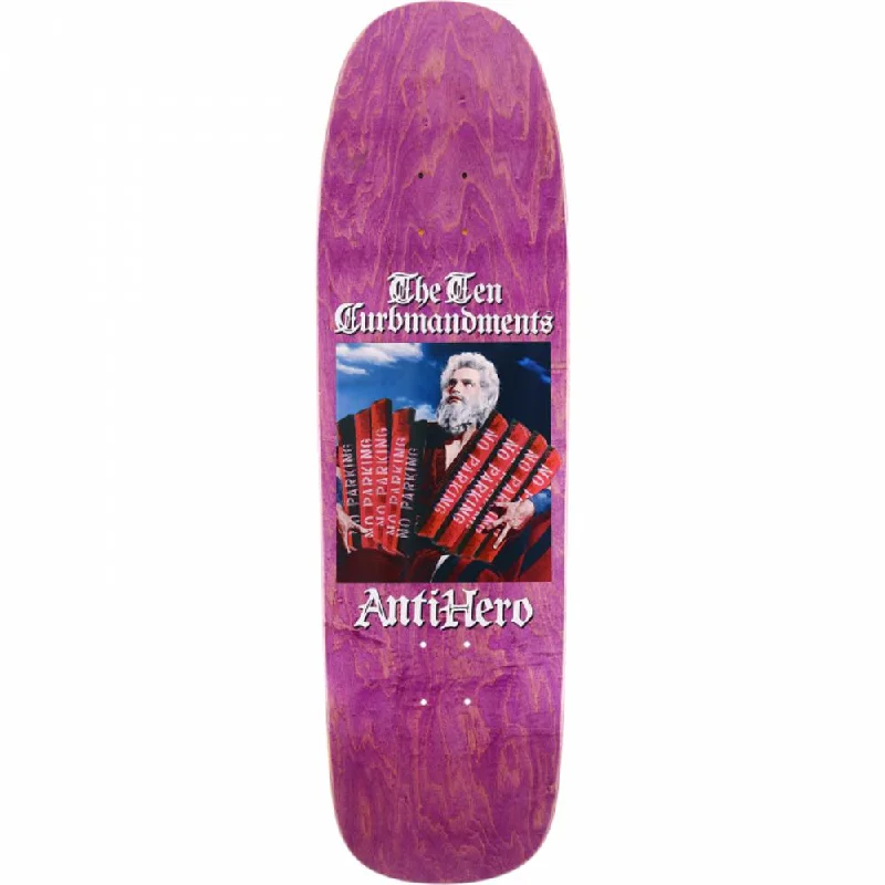 Skateboard Deck for Technical Skating-Antihero Ten Curbmandents 9.56" Skateboard Deck