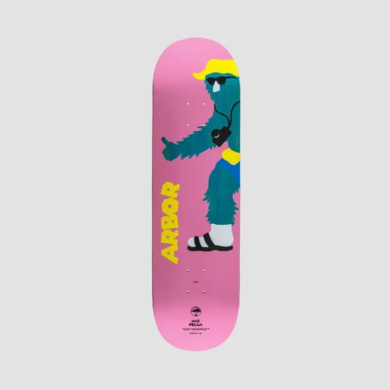 Skateboard Deck with Power Transfer-Arbor Ace Pelka Daytripper Pro Skateboard Deck Multi - 8.75"