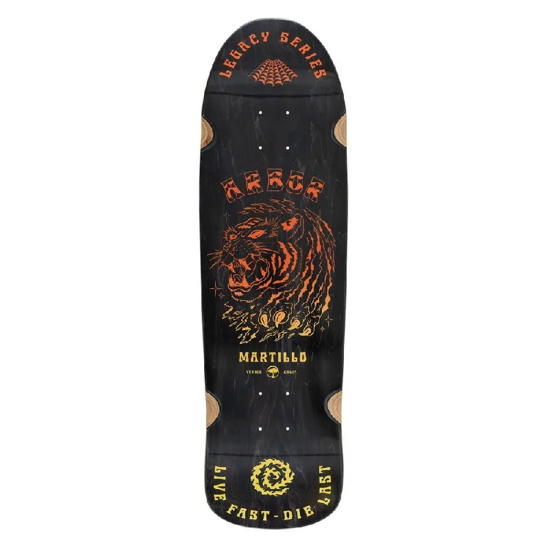 Skateboard Deck for Control-Arbor Skateboard Deck Legacy Martillo Spellbound Multi 9"