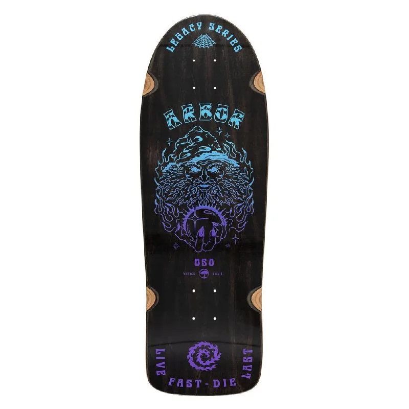 Skateboard Deck with Graphics-Arbor Skateboard Deck Legacy Oso Spellbound Multi 10"