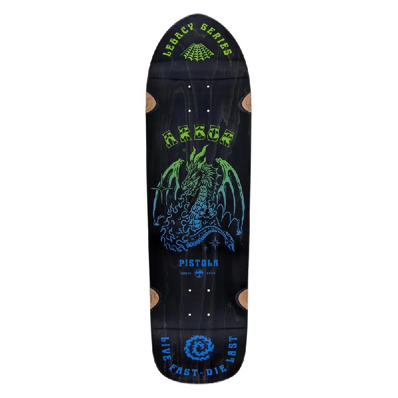 Skateboard Deck for DIY Skaters-Arbor Skateboard Deck Legacy Pistola Spellbound Multi 9.25"